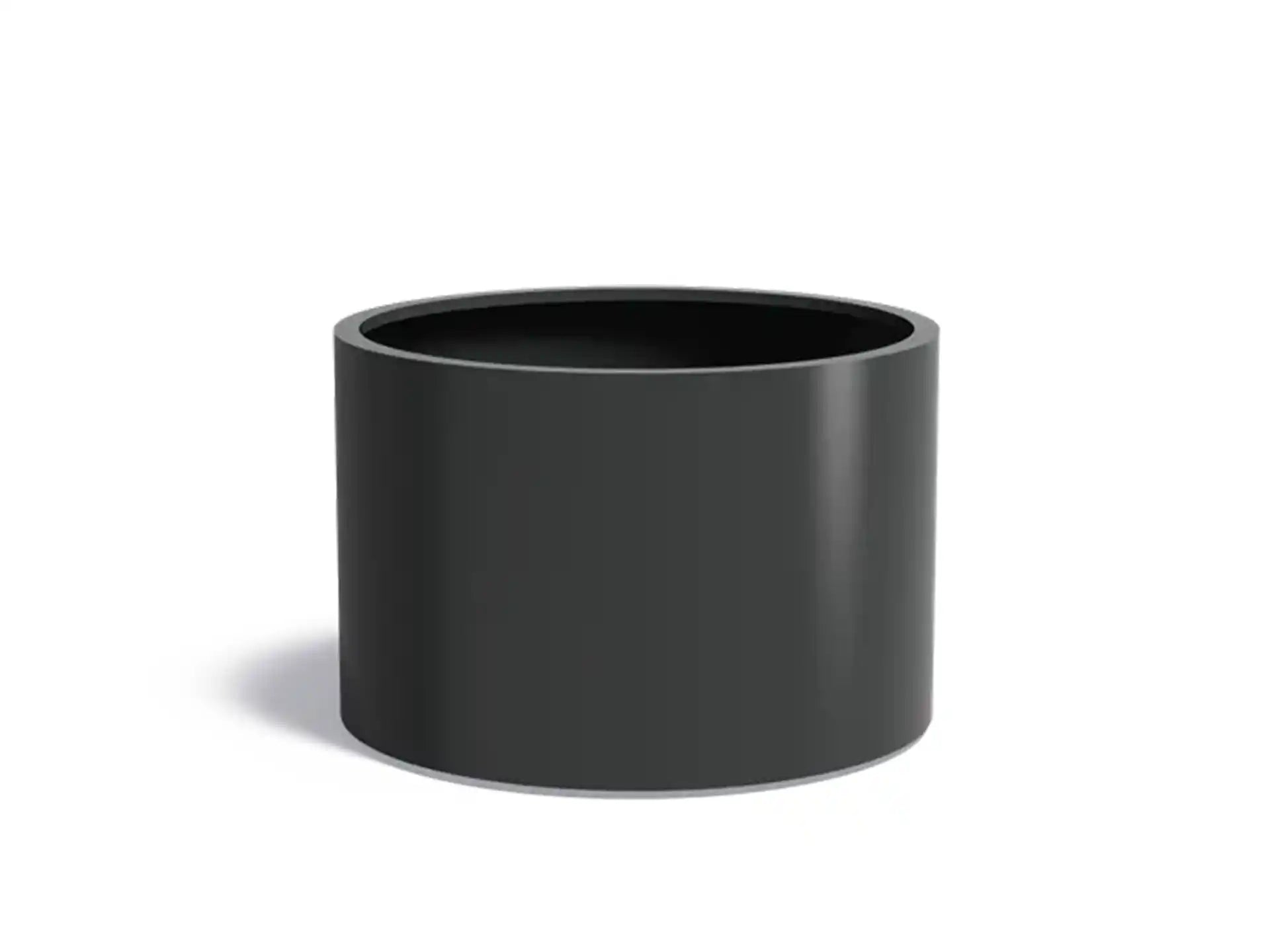 Adezz Circum Aluminium Plantenbak Rond 120 x 120 x 80 cm Zwartgrijs
