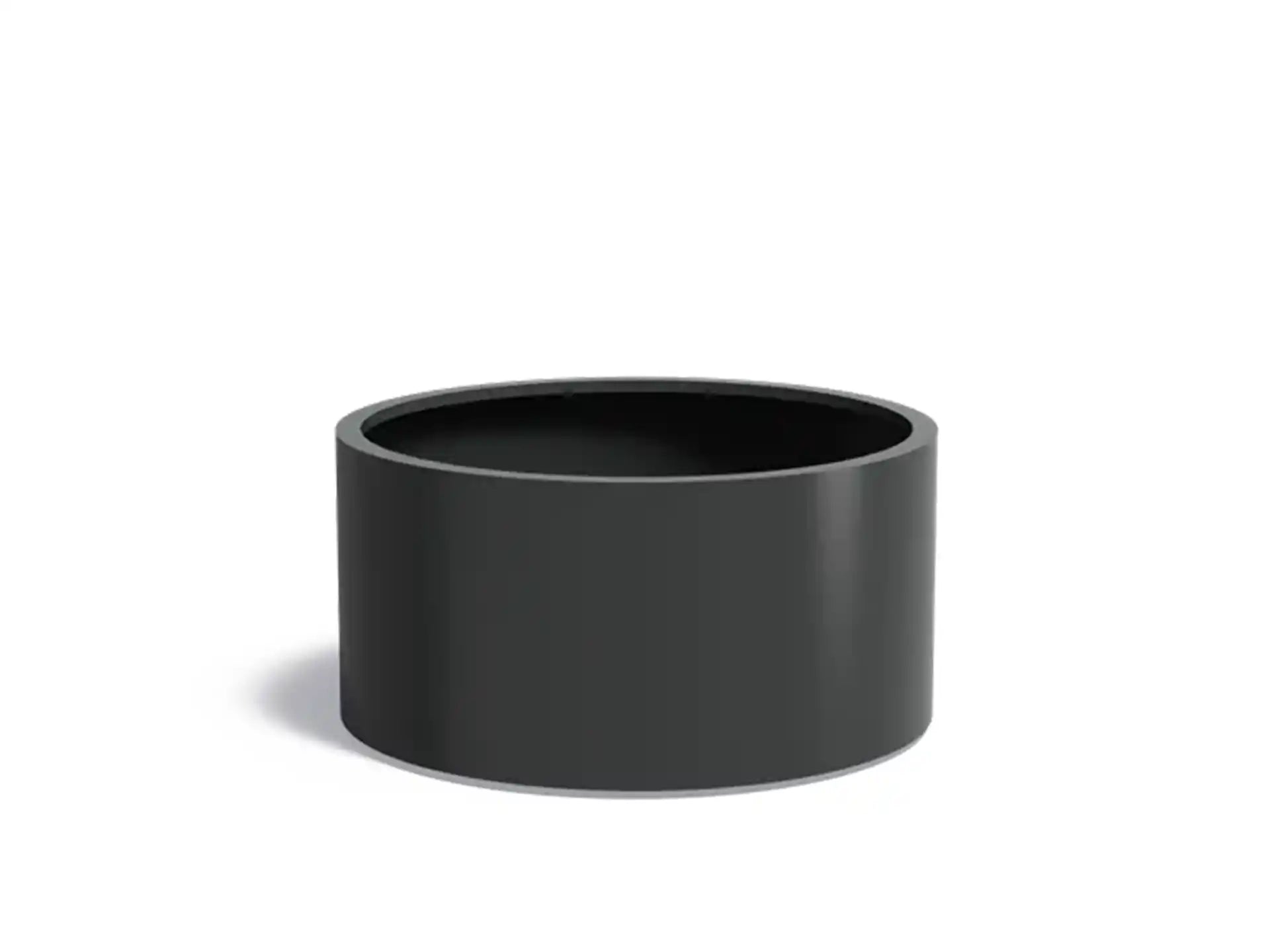 Adezz Circum Aluminium Plantenbak Rond 120 x 120 x 60 cm Zwartgrijs
