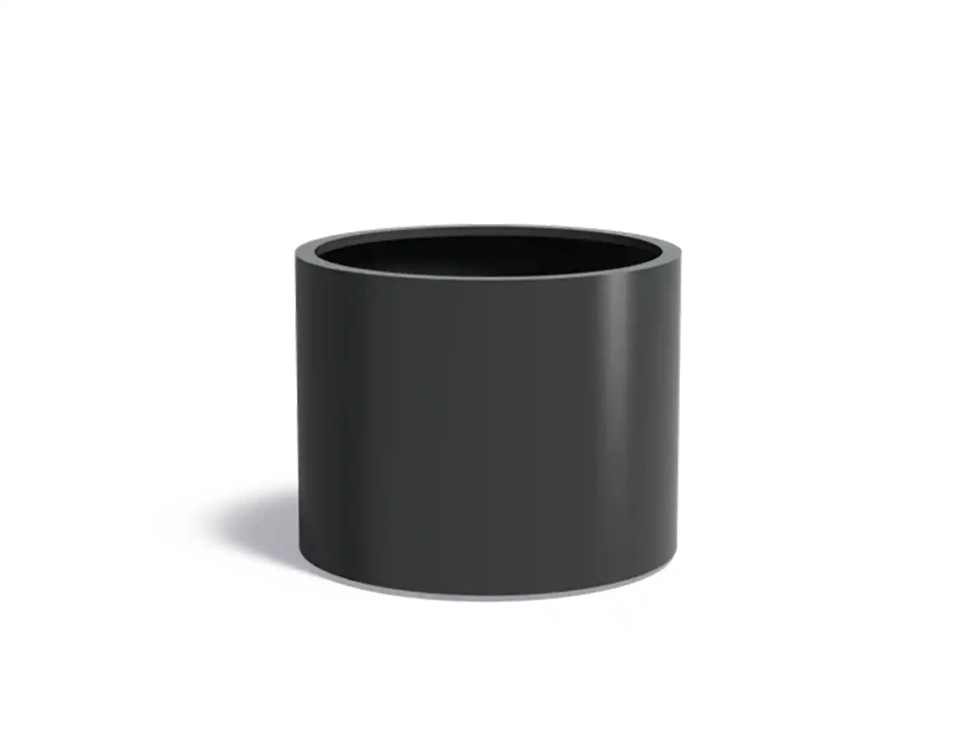 Adezz Circum Aluminium Plantenbak Rond 100 x 100 x 80 cm Zwartgrijs