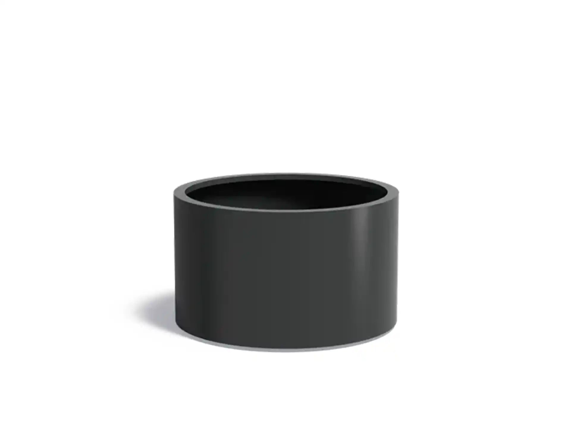 Adezz Circum Aluminium Plantenbak Rond 100 x 100 x 60 cm Zwartgrijs