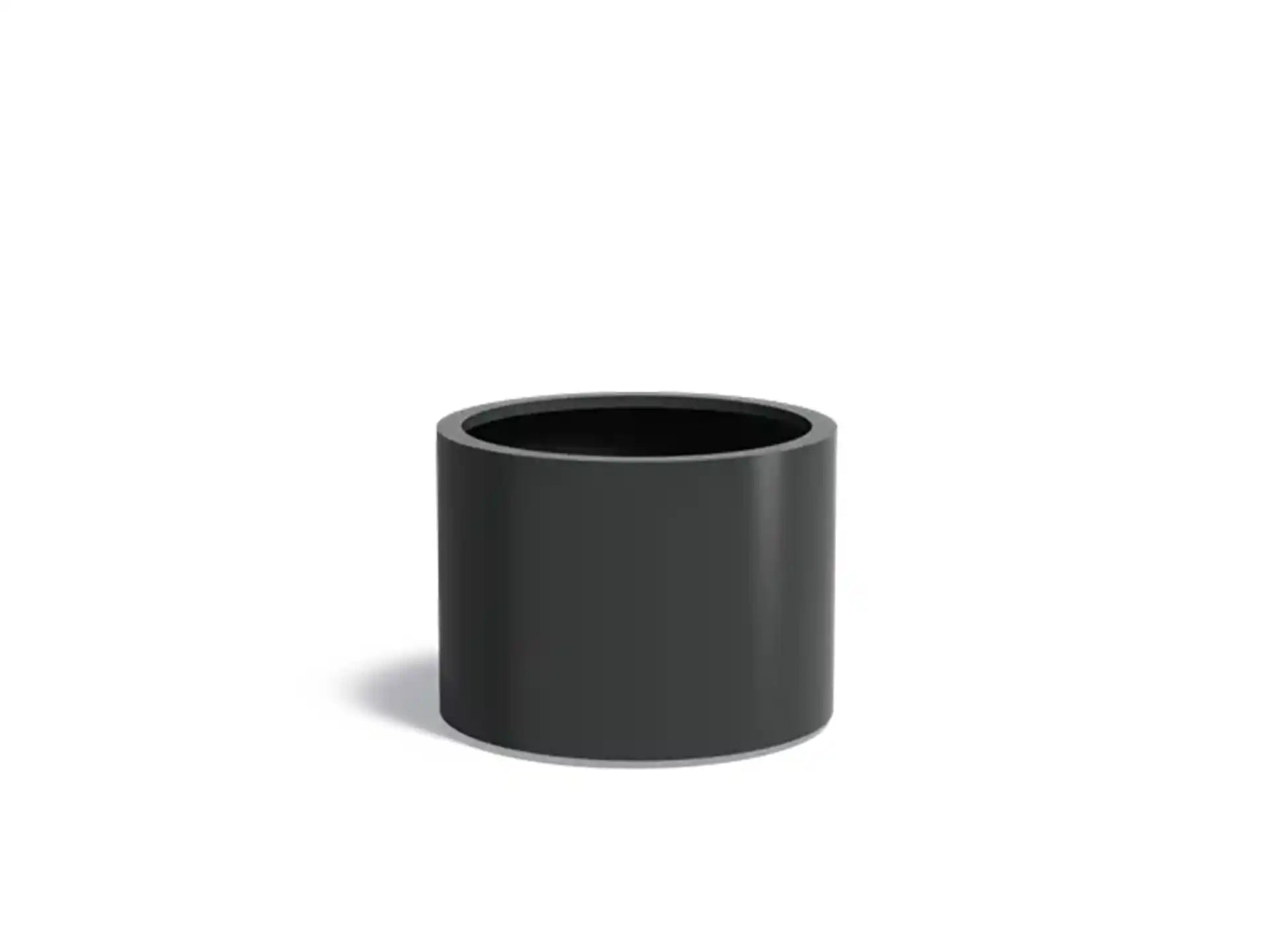 Adezz Circum Aluminium Plantenbak Rond 80 x 80 x 60 cm Zwartgrijs
