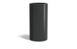 Adezz Circum Aluminium Plantenbak Rond 60 x 60 x 120 cm Zwartgrijs