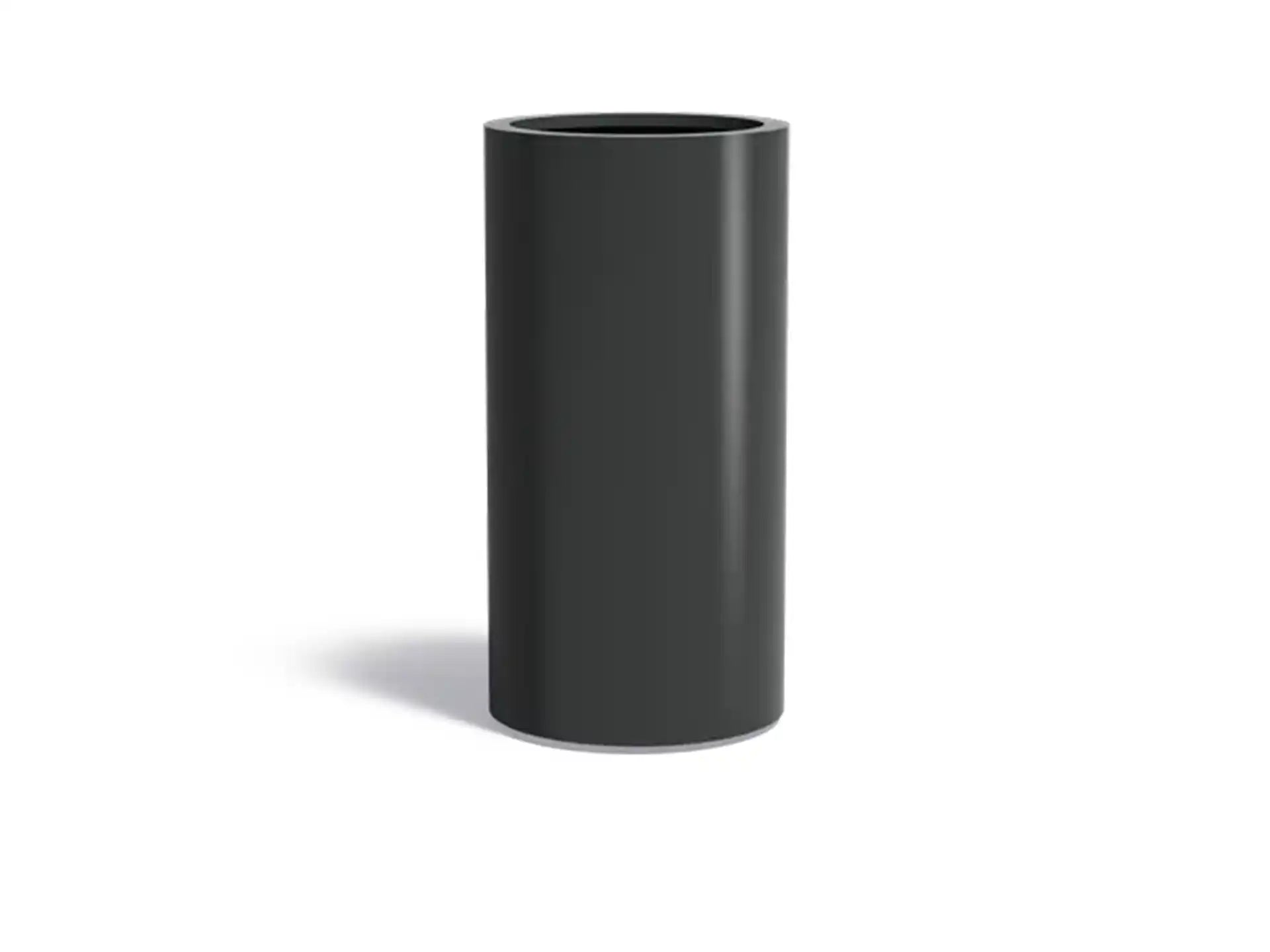 Adezz Circum Aluminium Plantenbak Rond 60 x 60 x 120 cm Zwartgrijs