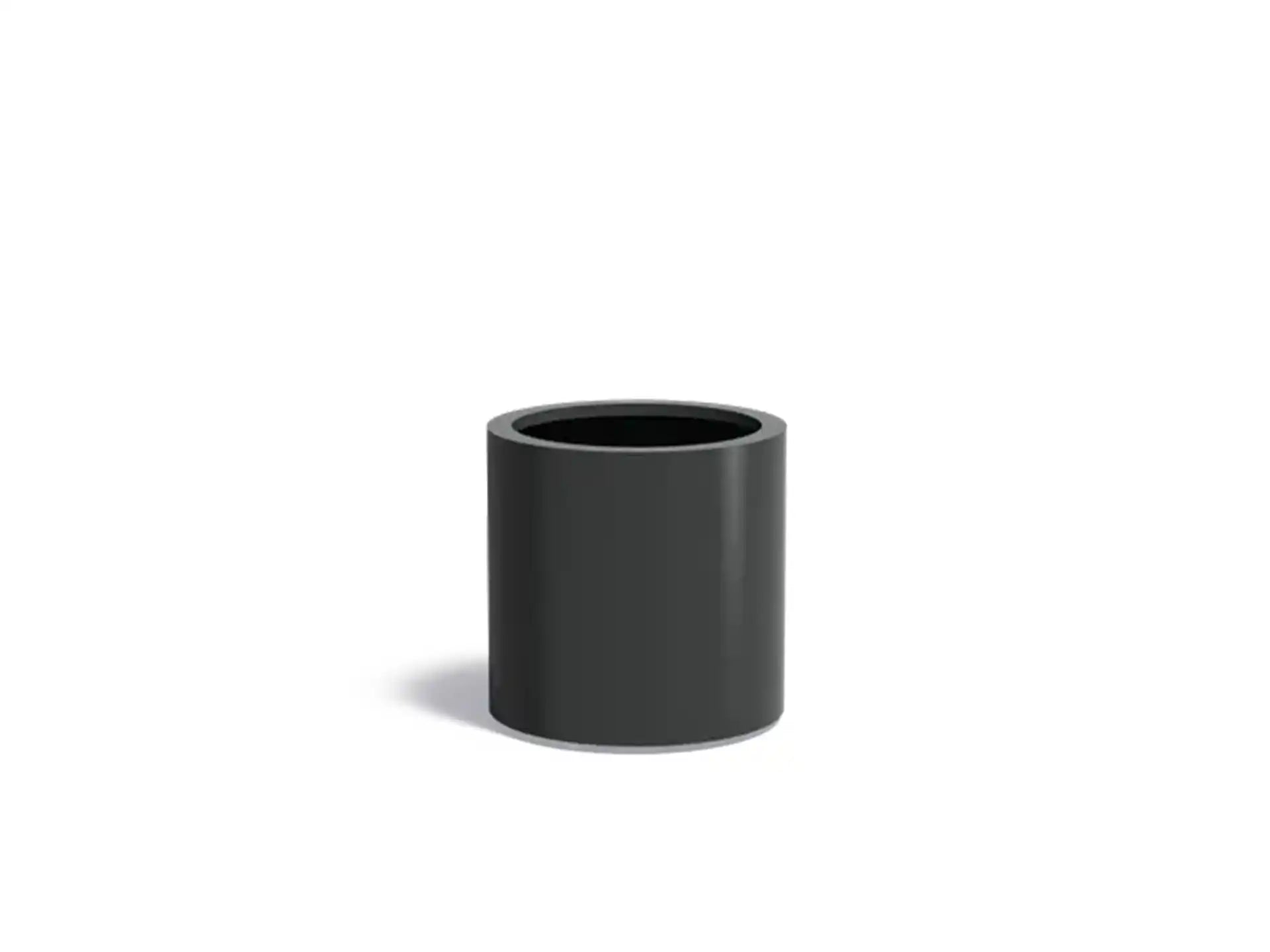Adezz Circum Aluminium Plantenbak Rond 60 x 60 x 60 cm Zwartgrijs