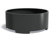 Adezz Circum Aluminium Plantenbak Rond met Poten 200 x 200 x 80 cm Zwartgrijs