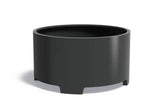 Adezz Circum Aluminium Plantenbak Rond met Poten 150 x 150 x 80 cm Zwartgrijs