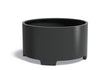 Adezz Circum Aluminium Plantenbak Rond met Poten 150 x 150 x 80 cm Zwartgrijs