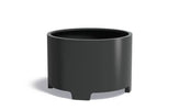 Adezz Circum Aluminium Plantenbak Rond met Poten 120 x 120 x 80 cm Zwartgrijs
