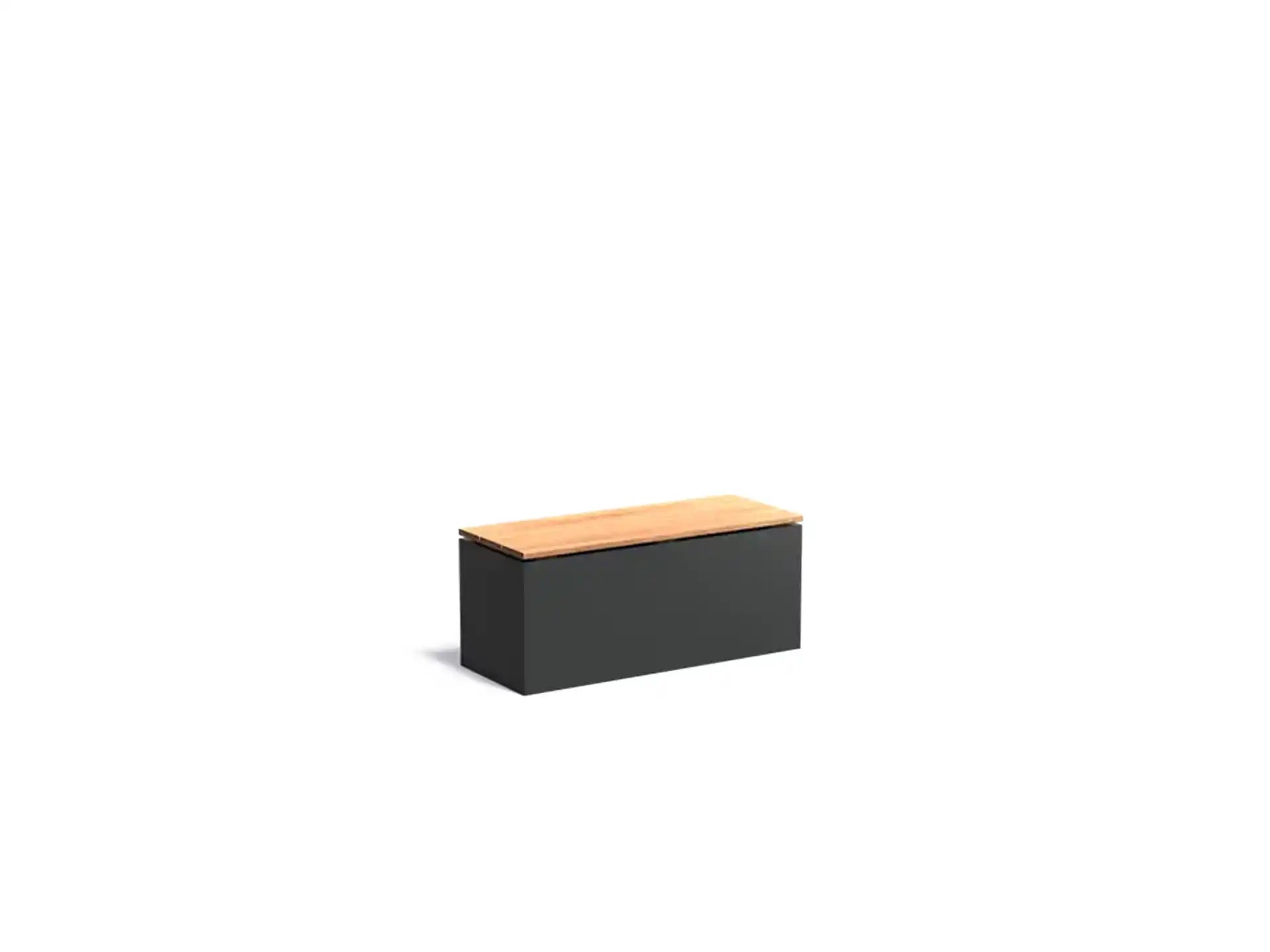 Adezz Sokkel met zitting van aluminium 100 x 40 x 43 cm
