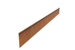 Adezz Kantopsluiting cortenstaal geplet 230 x 0,2 x 20 cm - 5 stuks