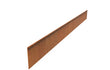 Adezz Kantopsluiting cortenstaal geplet 230 x 0,3 x 20 cm - 5 stuks
