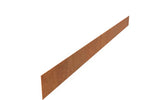 Adezz Kantopsluiting cortenstaal recht 230 x 0,3 x 15 cm - 5 stuks