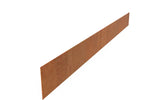 Adezz Kantopsluiting cortenstaal recht 230 x 0,3 x 20 cm - 5 stuks