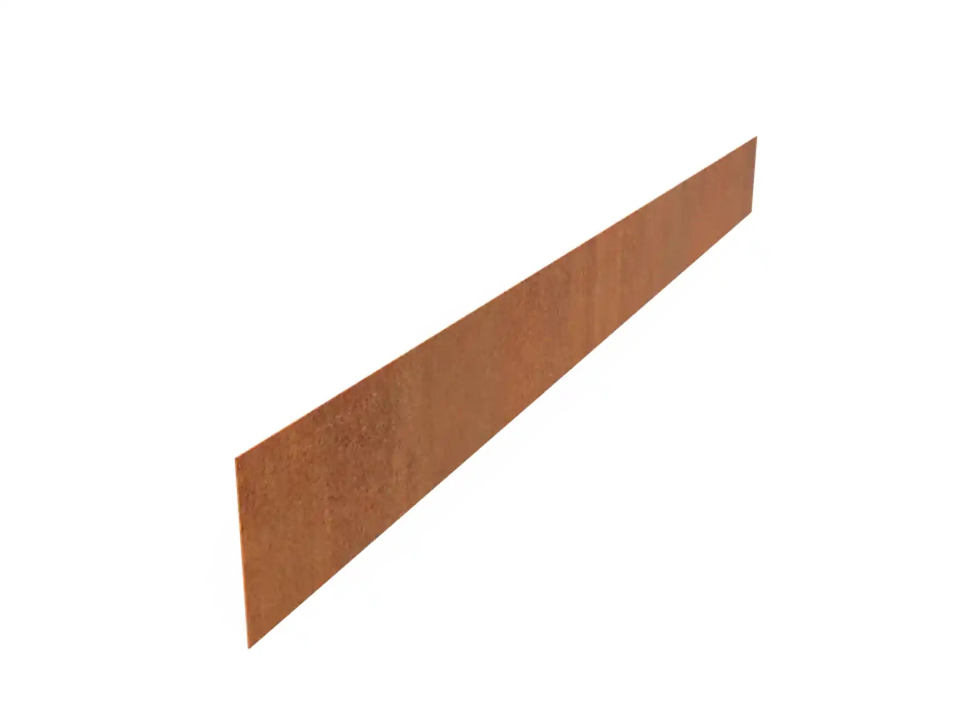 Adezz Kantopsluiting cortenstaal recht 230 x 0,3 x 20 cm - 5 stuks