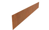 Adezz Kantopsluiting cortenstaal recht 230 x 0,3 x 29 cm - 5 stuks