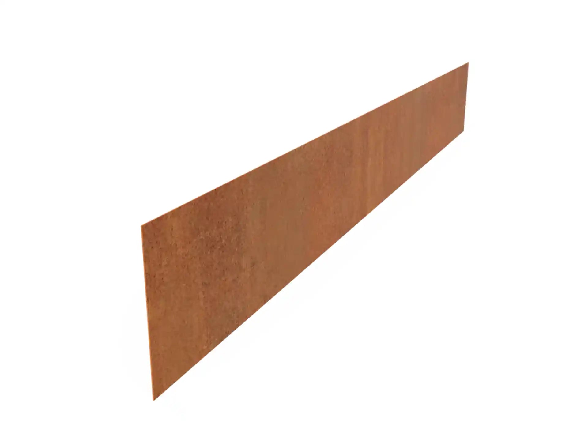 Adezz Kantopsluiting cortenstaal recht 230 x 0,3 x 29 cm - 5 stuks