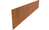 Adezz Kantopsluiting cortenstaal recht 230 x 0,2 x 39 cm - 5 stuks
