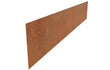 Adezz Kantopsluiting cortenstaal recht 230 x 0,2 x 39 cm - 5 stuks