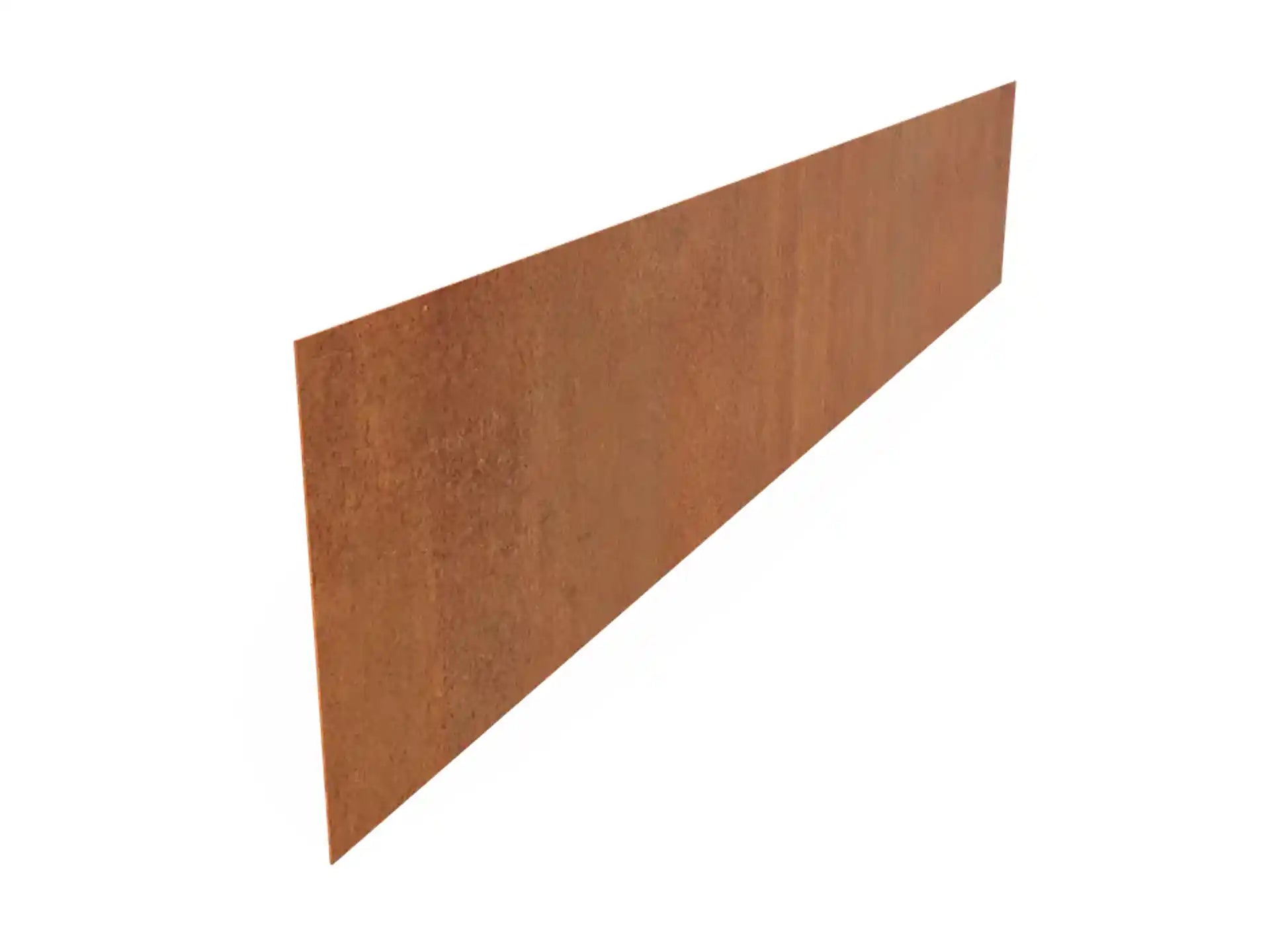 Adezz Kantopsluiting cortenstaal recht 230 x 0,2 x 39 cm - 5 stuks