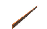 Adezz Kantopsluiting cortenstaal gezet 230 x 0,2 x 10 cm - 5 stuks
