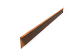 Adezz Kantopsluiting cortenstaal gezet 230 x 0,2 x 15 cm - 5 stuks