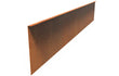 Adezz Kantopsluiting cortenstaal gezet 230 x 0,2 x 39 cm - 5 stuks