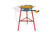 Garcima COMPLETE SET paella brander 40 cm met standaard en gevulde stalen paella pan 50 cm Tabarca, productfoto.
