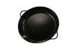 Garcima geëmailleerde paella pan 32 cm, zwart met witte spikkels, geschikt voor 2-3 personen.