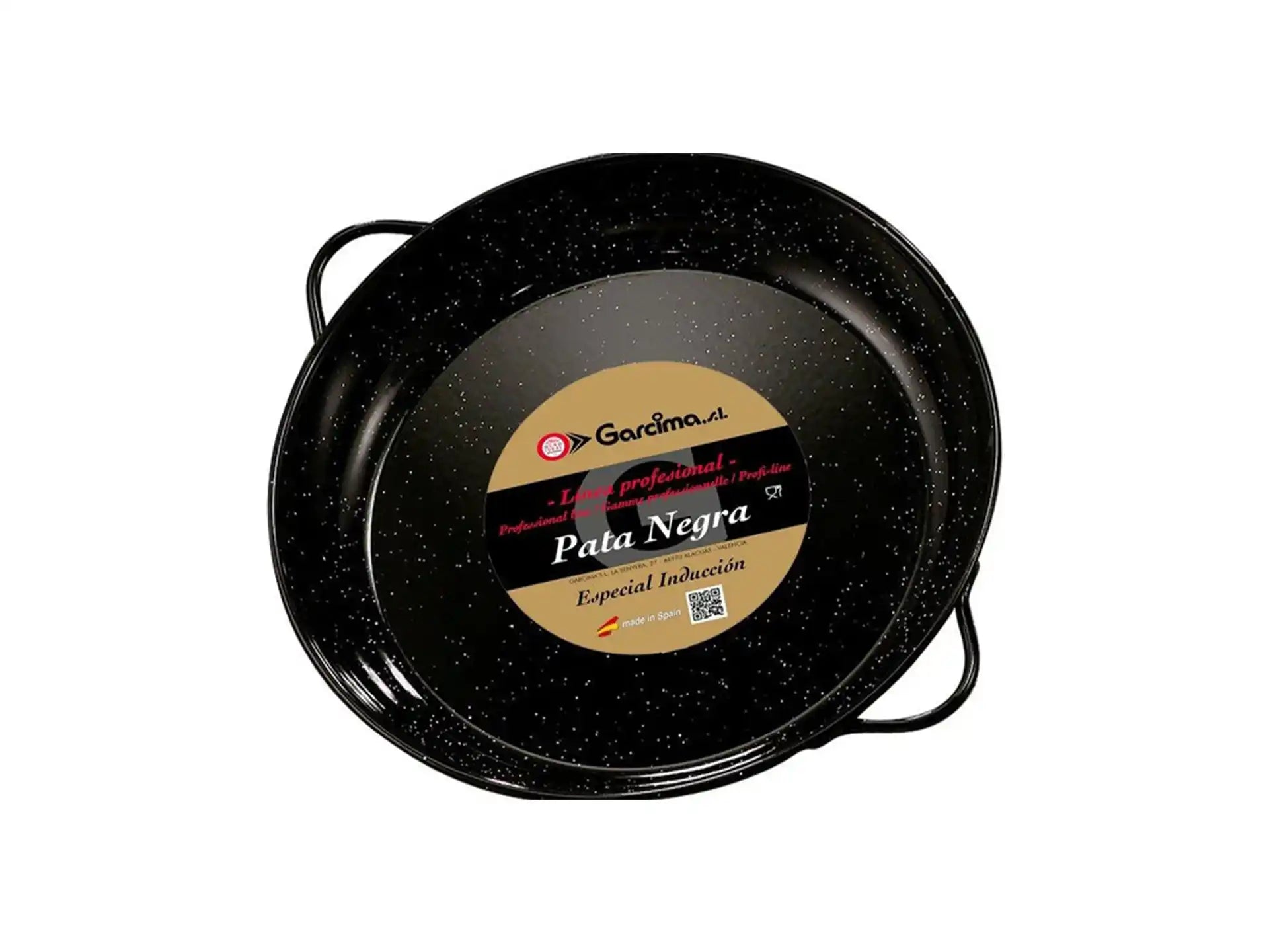 Garcima Pata Negra paella pan 32 cm - 2-3 pers. | Professional