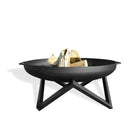 GoFire Barca Vuurschaal Zwart 60 cm