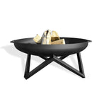 GoFire Barca Vuurschaal Zwart 80 cm