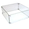 Gofire Glasombouw Vierkant 42,5 x 42,5 cm | voor inbouwbrander 40 x 40 cm | RVS
