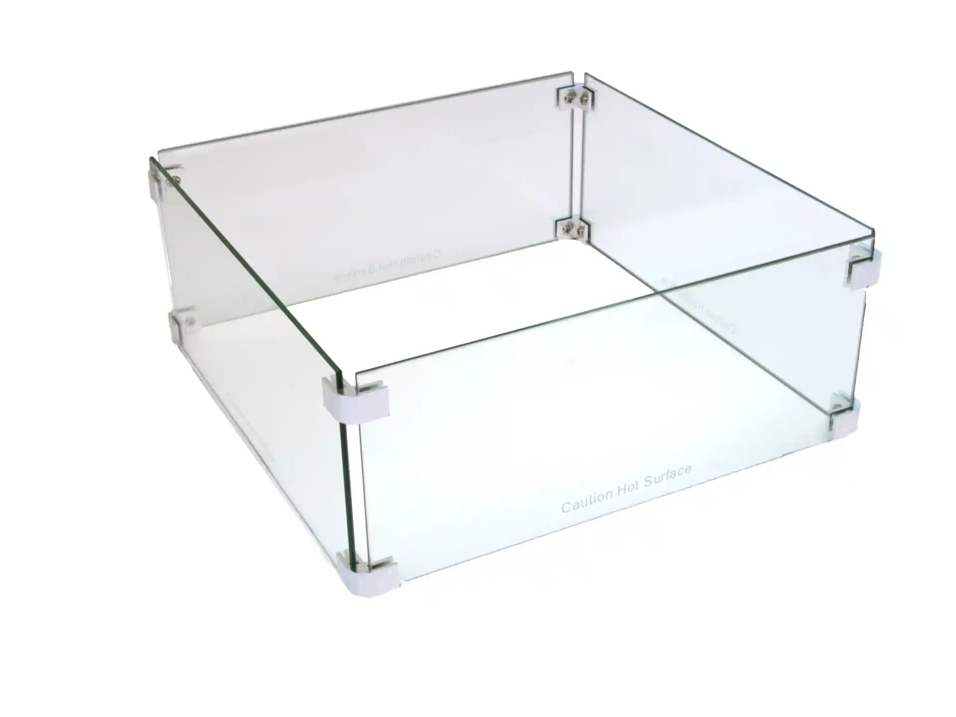Adezz Forno Brann Glasombouw Vierkant 42,5 x 42,5 cm| RVS