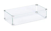 Gofire Glasombouw Rechthoek 61 x 33 cm | Voor Inbouwbrander Rechthoek 56 x 28 cm | RVS