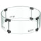 Gofire Glasombouw Rond 45 cm | Voor Inbouwbrander Rond 39 cm | Zwart gecoat