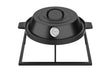 Gofire Grill vierkant met deksel vanuit een recht vooraanzicht.