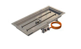 Gofire Inbouwbrander Rechthoek 56 x 28 cm | Flexibel bedieningspaneel | RVS