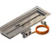 Gofire Inbouwbrander Rechthoek 75 x 25 cm | Flexibel bedieningspaneel | RVS