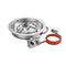 Gofire Inbouwbrander Rond 39 cm | Flexibel bedieningspaneel | RVS