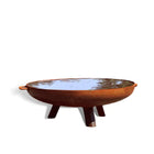 GoFire Lev Waterschaal cortenstaal 70 cm - vogel drinkschaal - groot vogelbad tuin