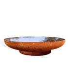 GoFire Oda Waterschaal cortenstaal 120 cm - vogel drinkschaal - groot vogelbad