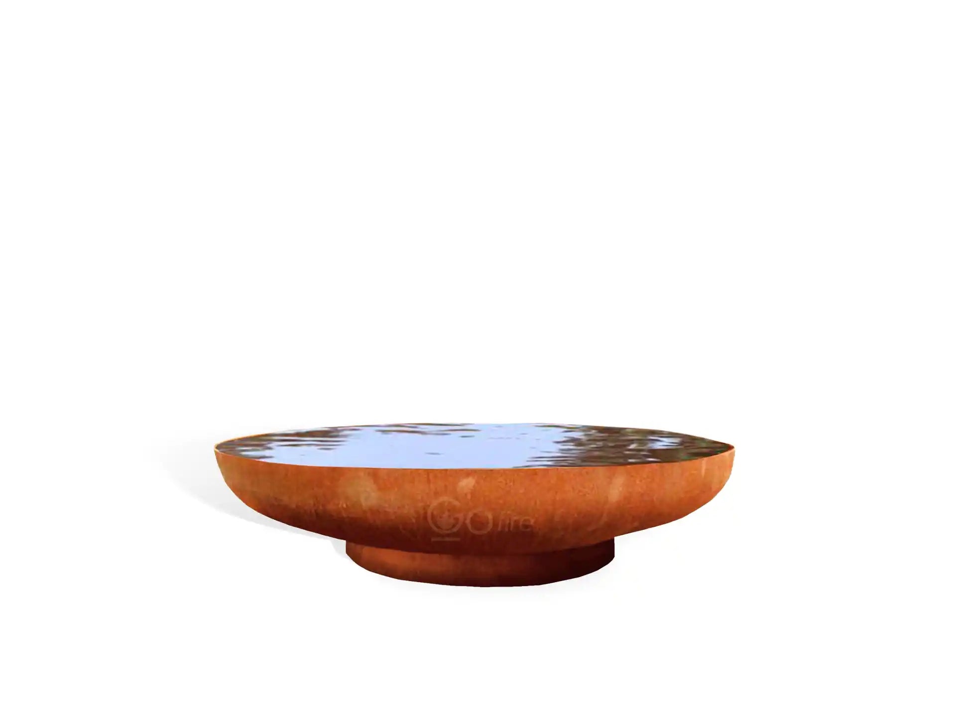 GoFire Oda Waterschaal cortenstaal 60 cm - vogel drinkschaal - groot vogelbad