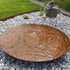 GoFire Soho Waterschaal cortenstaal 60 cm - vogel drinkschaal - groot vogelbad tuin