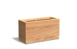 Adezz Malaga Rhombus Hardhout Plantenbak Rechthoek 120 x 50 x 65 cm met bodem