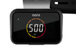 Ooni Koda 2 Pro pizza oven met digitaal display en ingebouwde temperatuurmeter tot 500 graden, close-up productfoto.