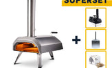 Ooni SUPERSET Karu 12 hout of houtskool gestookte pizza oven