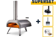 Ooni SUPERSET Karu 12 hout of houtskool gestookte pizza oven