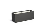 Adezz Carrez Plantenbak Polyester Rechthoek 150 x 50 x 60 cm Zwartgrijs