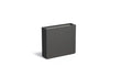 Adezz Carrez Plantenbak Polyester Rechthoek 90 x 25 x 80 cm Zwartgrijs