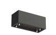 Adezz Carrez Plantenbak Polyester Rechthoek met wielen 120 x 50 x 50 cm Zwartgrijs